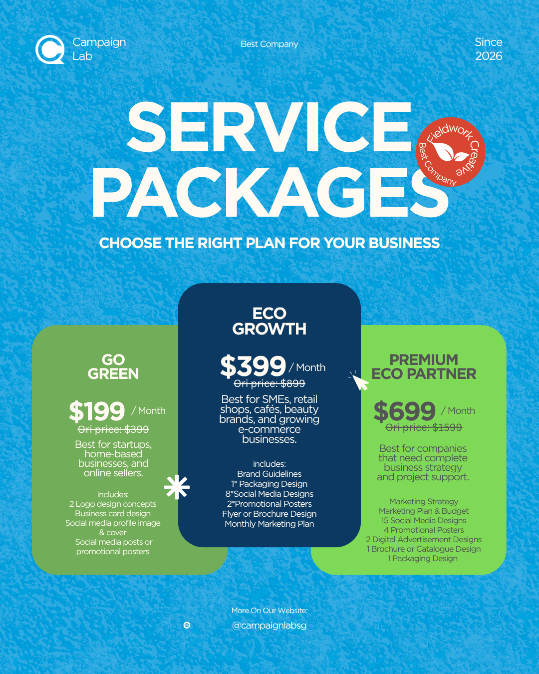 Service Packages Poster