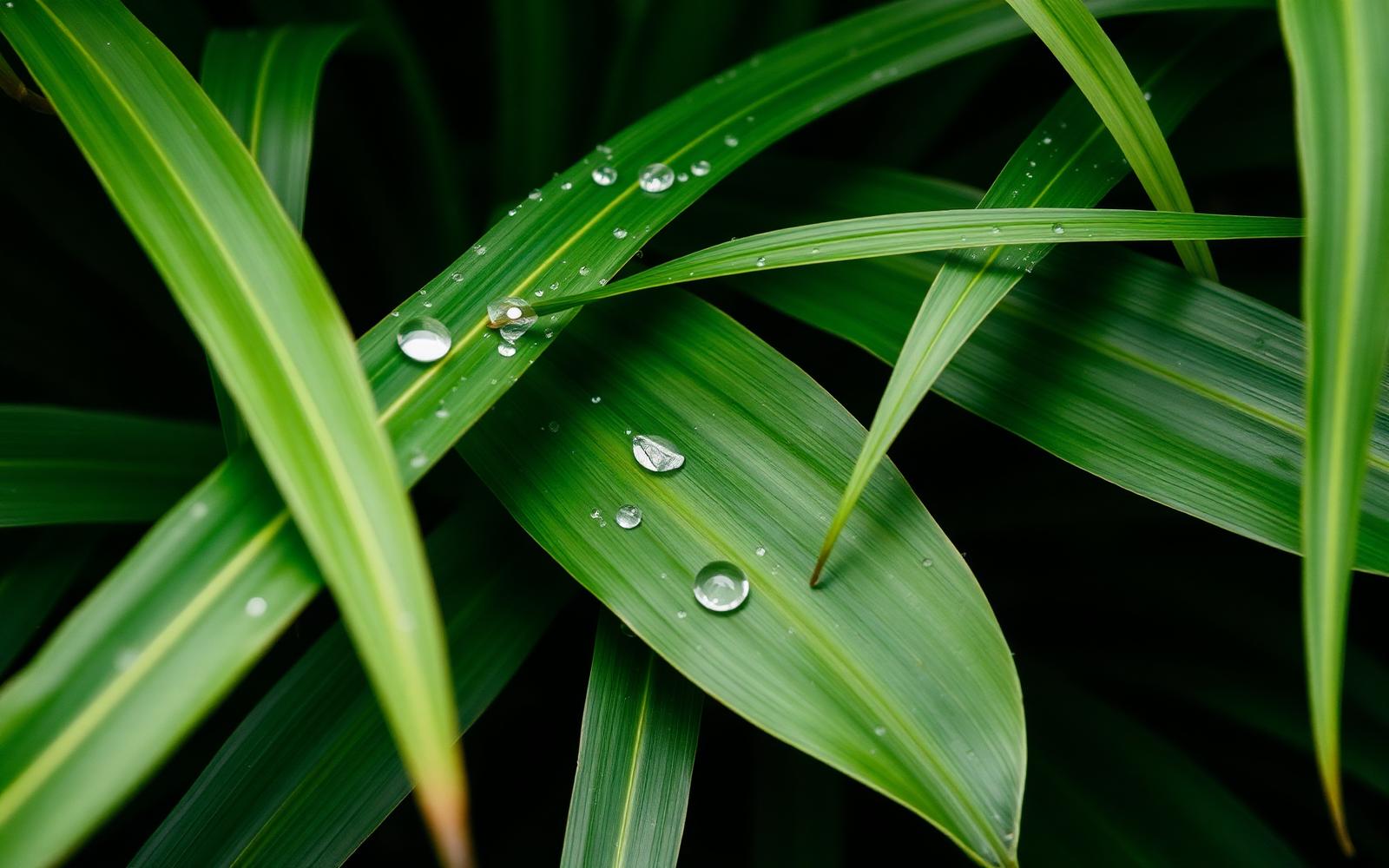 Fresh green leaves with dew — symbolising Campaign Lab's sustainable values